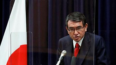 El ministro japonés de vacunación, favorito de los votantes para la presidencia El ministro japonés de vacunación, favorito de los votantes para la presidencia