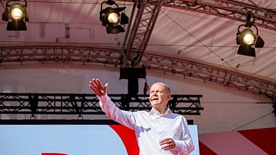 Boosted by surge in polls, Germany's Scholz bets on coalition with the Greens Boosted by surge in polls, Germany's Scholz bets on coalition with the Greens