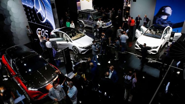 Tiny chips cast big shadow over Munich car show