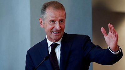 Volkswagen open to software partnerships, CEO tells Der Spiegel Volkswagen open to software partnerships, CEO tells Der Spiegel