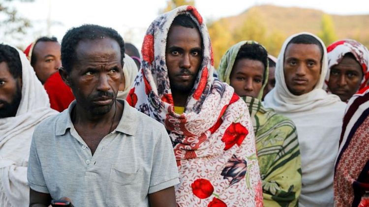 U.N. footage from northern Ethiopia shows humanitarian crisis