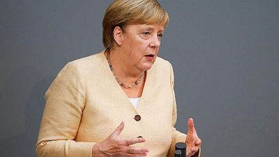 Los conservadores de Merkel se desploman en un sondeo a las puertas de las elecciones Los conservadores de Merkel se desploman en un sondeo a las puertas de las elecciones