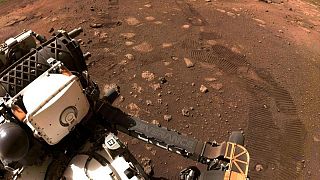 مركبة الفضاء (بيرسيفيرانس) تجمع أول عينة من صخور المريخ
