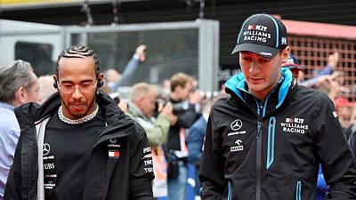Motor racing-Russell to join Hamilton at Mercedes in all-British lineup Motor racing-Russell to join Hamilton at Mercedes in all-British lineup
