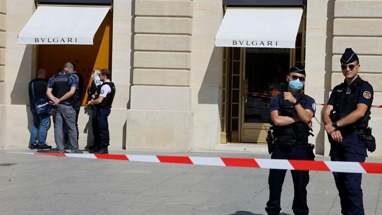 Armed robbers hit luxury jewellery boutique on Place Vendome in Paris