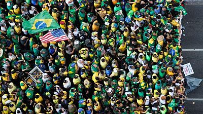 Brazil's Bolsonaro slams Supreme Court, calls election a 'farce' as supporters rally Brazil's Bolsonaro slams Supreme Court, calls election a 'farce' as supporters rally