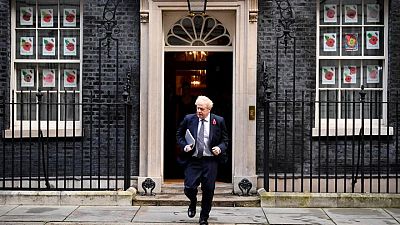 UK police say item near PM Johnson's office not suspicious UK police say item near PM Johnson's office not suspicious