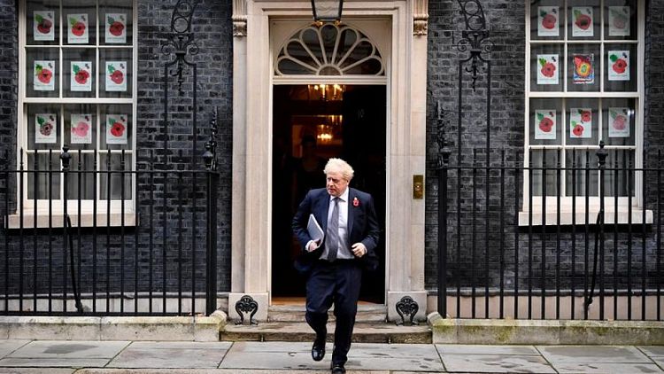 UK police say item near PM Johnson's office not suspicious