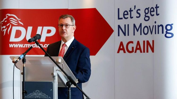 DUP threatens to quit N.Ireland government over Brexit protocol