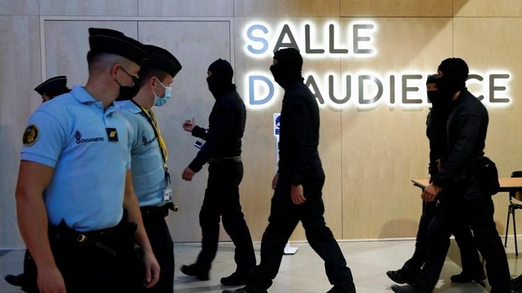 Suspects arriving in Paris courtroom ahead of jihadist attacks trial