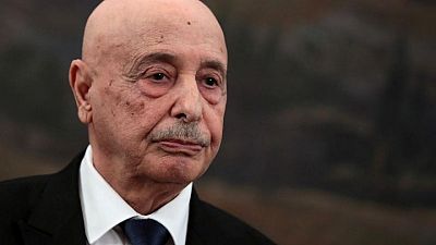 رئيس البرلمان الليبي يعلن إقرار قانون إجراء الانتخابات الرئاسية رئيس البرلمان الليبي يعلن إقرار قانون إجراء الانتخابات الرئاسية