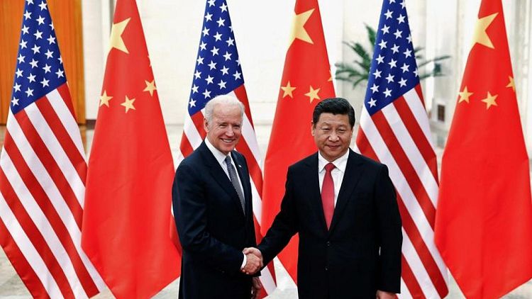 الزعيمان الأمريكي والصيني يناقشان تفادي تحول المنافسة بين بلديهما إلى صراع