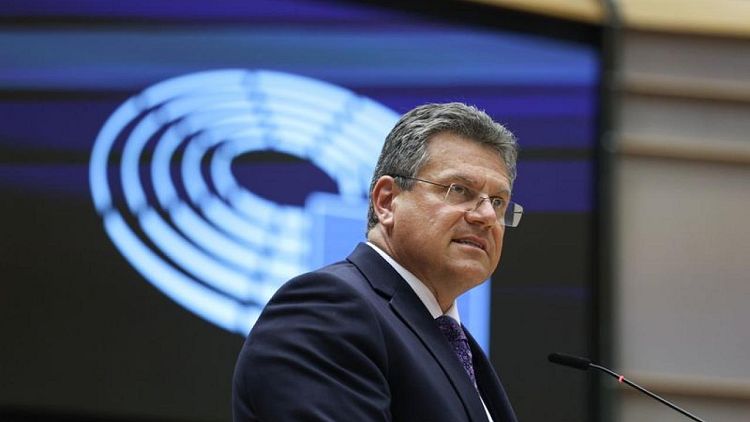 EU's Sefcovic says N.Ireland fix can be found with good will