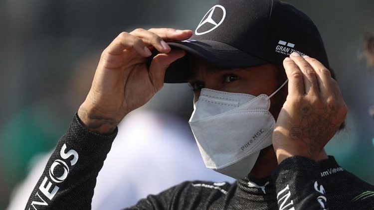 Motor racing-Hamilton says Monza win highly unlikely but not impossible