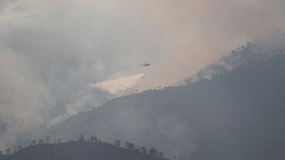 Anger as Spanish wildfire blazes for fourth day Anger as Spanish wildfire blazes for fourth day