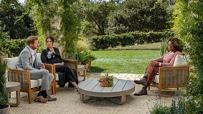 Oprah's Harry and Meghan TV interview loses out at Emmys Oprah's Harry and Meghan TV interview loses out at Emmys