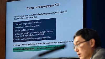 COVID-19 booster vaccine campaign begins in England