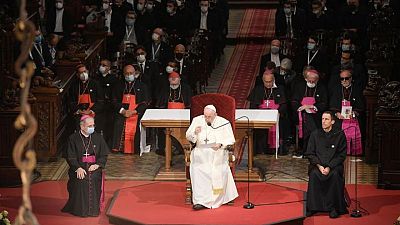 Pope laments Europe's fractures between individual rights and common good Pope laments Europe's fractures between individual rights and common good