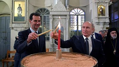 Russia's Putin meets Syria's Assad in Moscow Russia's Putin meets Syria's Assad in Moscow