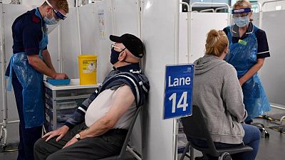 UK says will give COVID booster vaccines to over 50s UK says will give COVID booster vaccines to over 50s