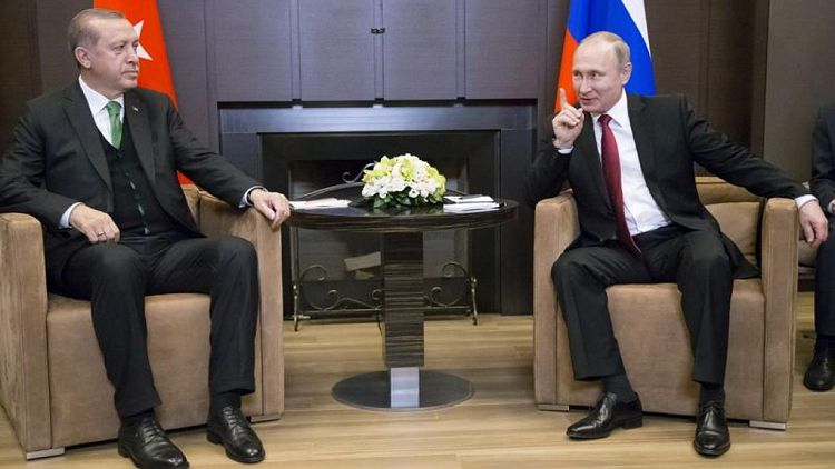 الكرملين يؤكد محادثات قريبة بين بوتين وأردوغان في روسيا بشأن الملف السوري