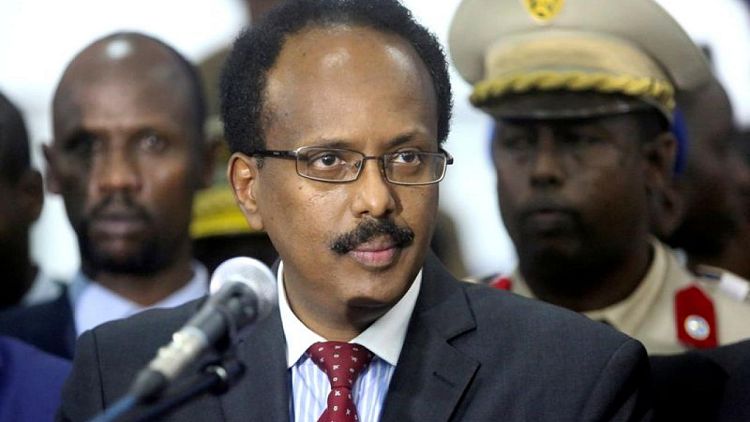 Somalia's president berates Djibouti for detaining his security adviser