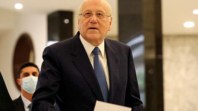 Lebanon's Mikati says he did not discuss Saudi on recent France visit