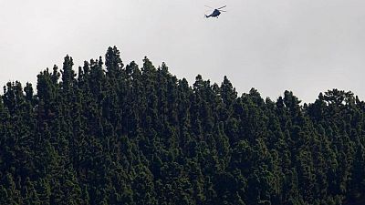 Un volcán entra en erupción en la isla de La Palma en el archipiélago español de Canarias: testigo de Reuters Un volcán entra en erupción en la isla de La Palma en el archipiélago español de Canarias: testigo de Reuters