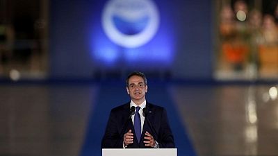 Greek PM says climate crisis is with us and cost of ignoring it 'unimaginable' Greek PM says climate crisis is with us and cost of ignoring it 'unimaginable'