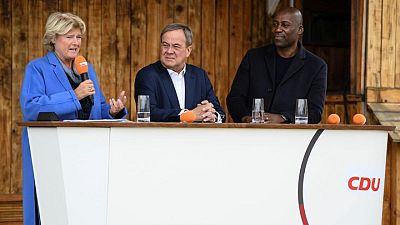 Struggling Laschet attacks rival on economy as German vote looms Struggling Laschet attacks rival on economy as German vote looms