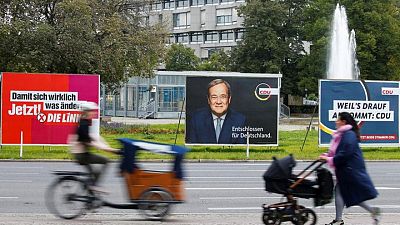 Conservative Laschet struggles for momentum in German leadership race