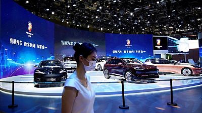 Evergrande's EV unit has stopped paying staff, factory suppliers - Bloomberg News