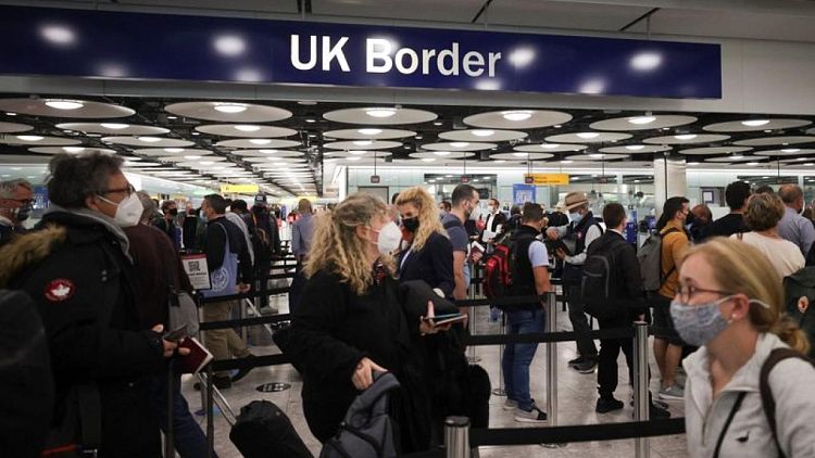 Heathrow Airport says UK border gates affected by "systems failure"