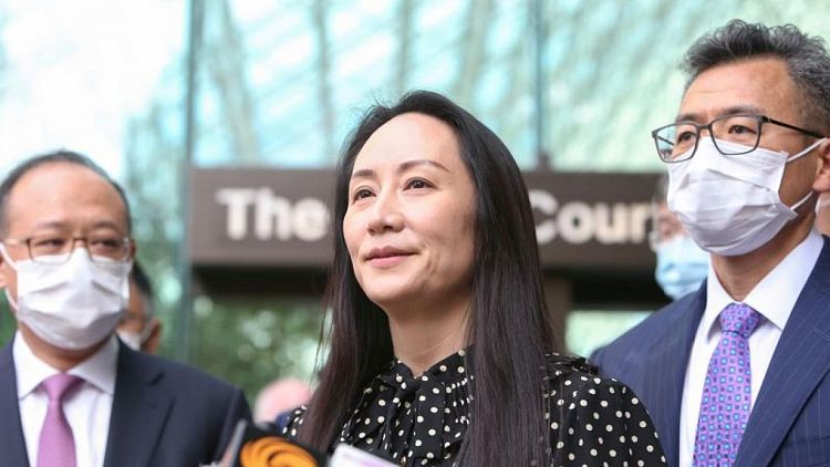 Huawei CFO leaves Canada after U.S. agreement on fraud charges, detained Canadians head home