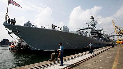 British frigate sails through sensitive Taiwan Strait