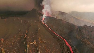 La Palma's airport reopens although flights cancelled as island's volcano eruption continues