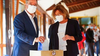 German conservative candidate makes voting blunder on election day German conservative candidate makes voting blunder on election day
