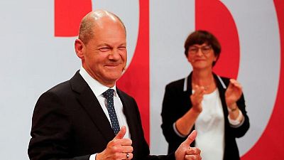 SPD's Scholz says aims for German coalition deal before Christmas