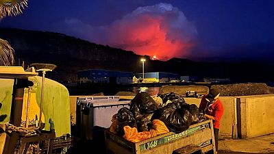 Authorities lockdown coastal area in La Palma as lava approaches sea