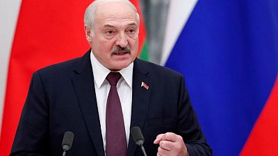 Belarus leader warns on NATO troops in Ukraine, migrant 'catastrophe'