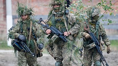 El Kremlin dice que la expansión de la OTAN en Ucrania es una "línea roja" para Putin