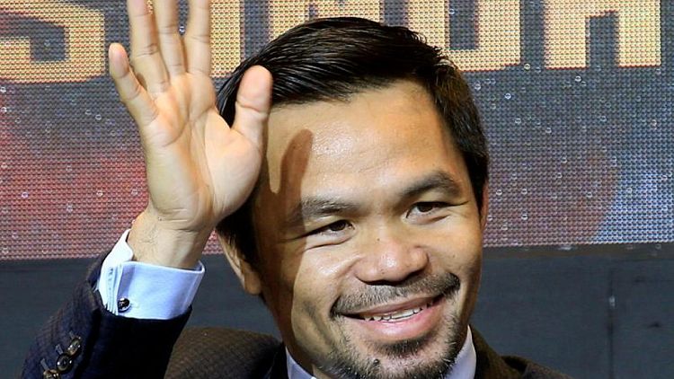 باكياو يعتزل الملاكمة للمنافسة على رئاسة الفلبين