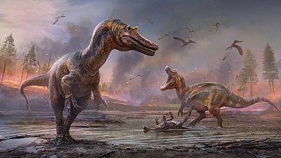 England's Isle of Wight was Isle of Fright, with two big dinosaur predators