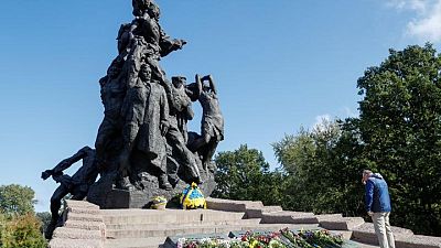 Ukraine marks 80th anniversary of mass shootings in Kyiv's Babyn Yar