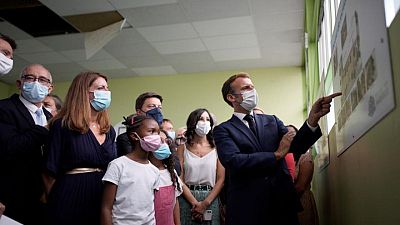 France to stop mandatory COVID-19 mask wearing in some primary schools France to stop mandatory COVID-19 mask wearing in some primary schools
