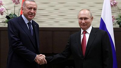 Turkey's Erdogan says mulling further defence industry steps with Russia - NTV Turkey's Erdogan says mulling further defence industry steps with Russia - NTV
