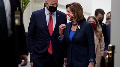 In Capitol visit, Biden tries to make peace with feuding Democrats In Capitol visit, Biden tries to make peace with feuding Democrats