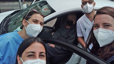 Ottantenne a Palermo è andato a fare la terza dose Ottantenne a Palermo è andato a fare la terza dose