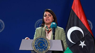 وزيرة خارجية ليبيا تؤكد رحيل مجموعات من المقاتلين الأجانب وزيرة خارجية ليبيا تؤكد رحيل مجموعات من المقاتلين الأجانب