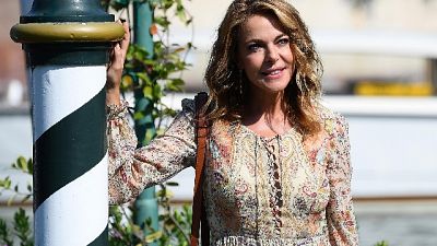Durante una lite tra l'attrice e l'ex compagno con un paparazzo Durante una lite tra l'attrice e l'ex compagno con un paparazzo